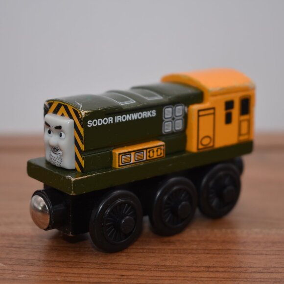 Iron Bert Sodor Ironworks Thomas & Friends Wooden Railway Train Tank Engine 2003 - Picture 4 of 8